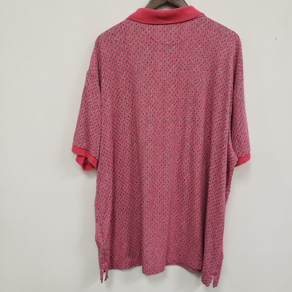 Polo Ralph Lauren Mens Logo Print Polo Size 3XB Pink Golf Preppy Equestrian - Picture 2 of 9